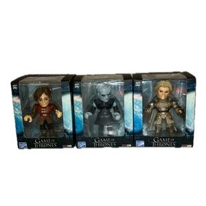 Game of Thrones Lot of 3 Toy FigurinesJaime LannisterWhiteWalkerTyrion Lannister